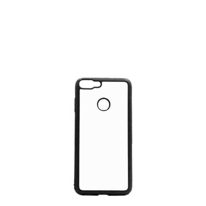 HUAWEI case (P SMART 2018) TPU BLACK with Alum. Insert