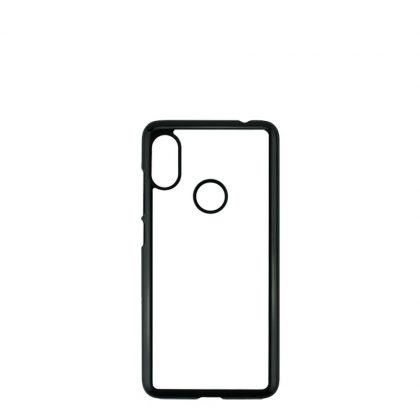 XiaoMi case (Redmi NOTE 6) PC BLACK with Alum. Insert