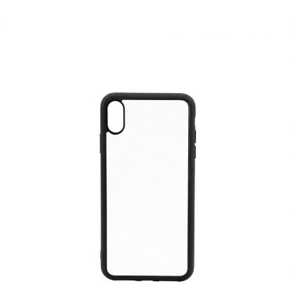 APPLE case (iPHONE X, XS) TPU BLACK with Alum. Insert