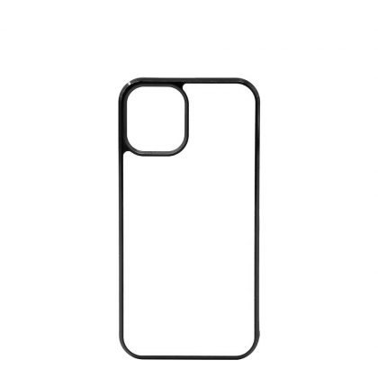 APPLE case (iPHONE 12 Pro Max) TPU BLACK with Alum. Insert