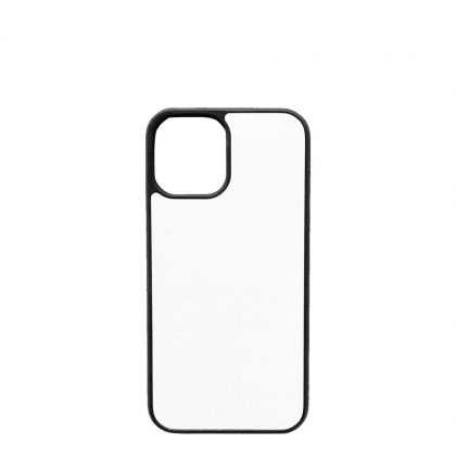 APPLE case (iPHONE 12, 12 Pro) TPU BLACK with Alum. Insert