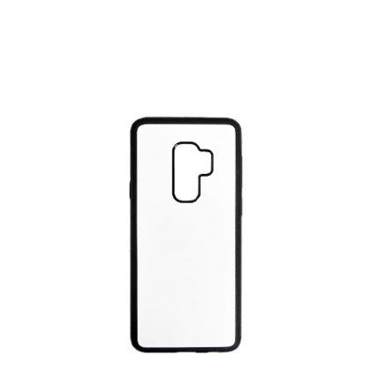 GALAXY case (S9+) TPU BLACK with Alum. Insert