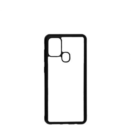GALAXY case (A21s) TPU BLACK with Alum. Insert