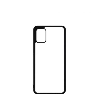 GALAXY case (A51) TPU BLACK with Alum. Insert
