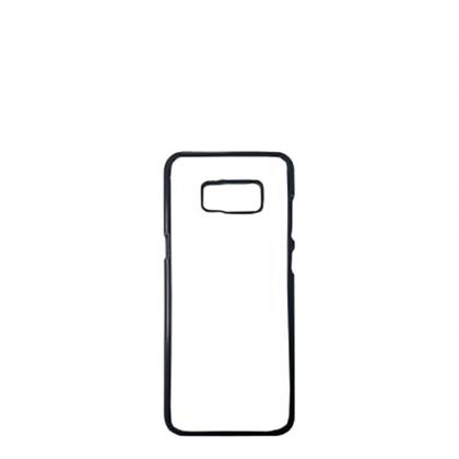 GALAXY case (S8) TPU BLACK with Alum. Insert