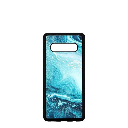 GALAXY case (S10) TPU BLACK with TEMPERED GLASS