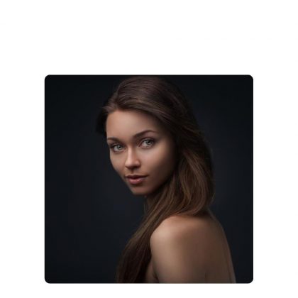 METAL PHOTO PANEL- GLOSS WHITE - 29.1x29.10