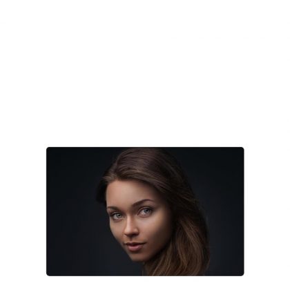 METAL PHOTO PANEL- GLOSS WHITE - 12.7x25.40