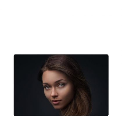 METAL PHOTO PANEL- GLOSS WHITE - 20.32x30.48