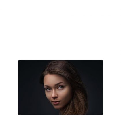 METAL PHOTO PANEL- GLOSS WHITE - 12.70x27.94