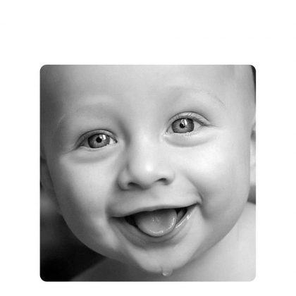 METAL PHOTO PANEL- MATT SILVER - 15x15