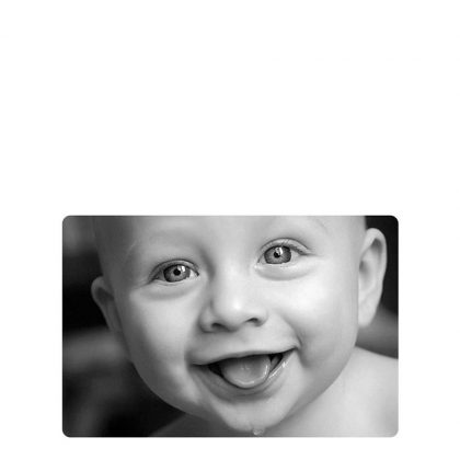 METAL PHOTO PANEL- MATT SILVER - 20.32x25.4