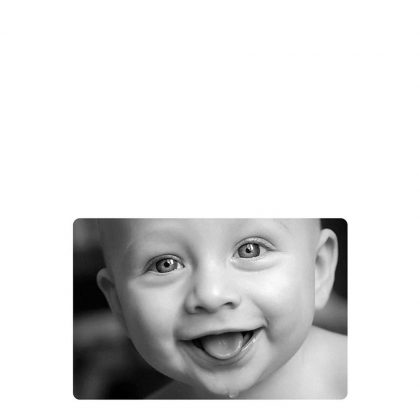 METAL PHOTO PANEL- MATT SILVER - 12.7x17.78