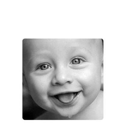 METAL PHOTO PANEL- MATT SILVER - 10.16x10.16