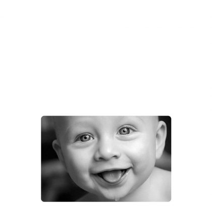 METAL PHOTO PANEL- MATT SILVER - 5.08x7.62