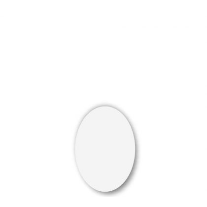 CROSS PLAQUE (OVAL) alum. insert