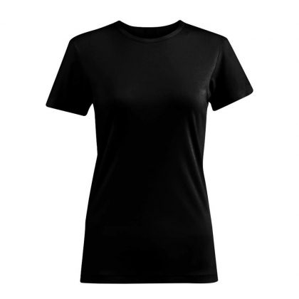 Cotton T-Shirt (WOMEN 2XLarge) BLACK 150gr