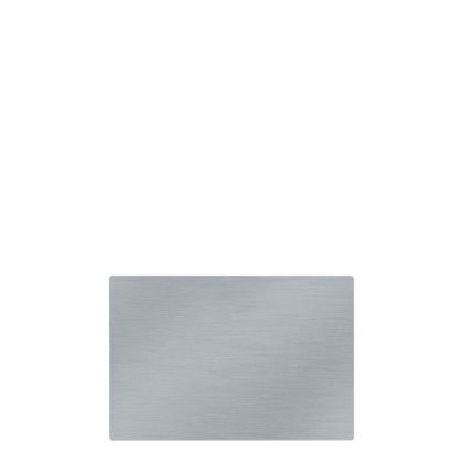 ALUMINUM SUBLI (0.45mm) 15x20cm SILVER/Gloss radius corners