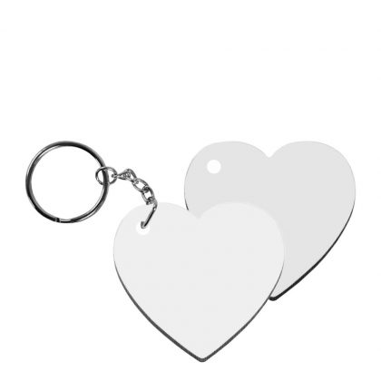 KEY-RING - HB (HEART) 2-sided