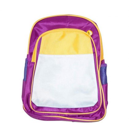 KIDS BACKPACK (PURPLE yellow) 41x30x15cm