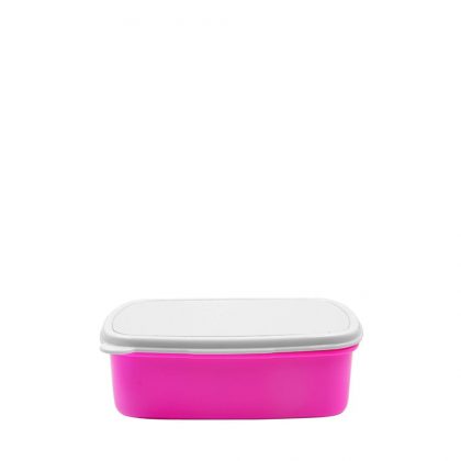 KIDS - PLASTIC LUNCH BOX - PINK