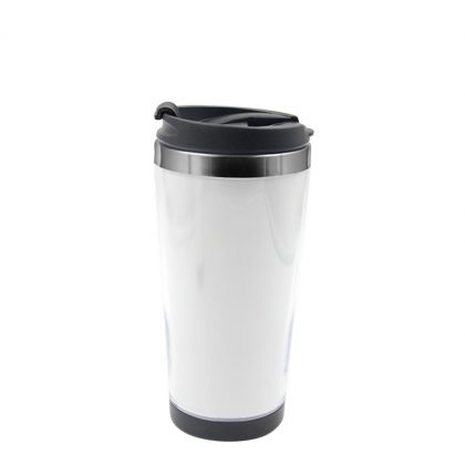 Tumbler 15oz - WHITE with Plastic Insert