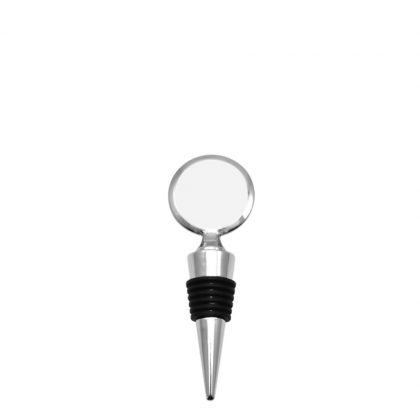 WINE BOTTLE STOPPER METAL Round