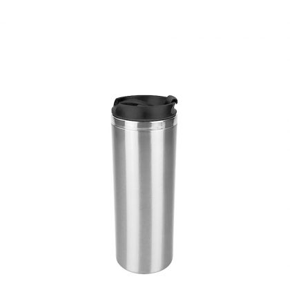 Straight Bottle 16oz (Silver)