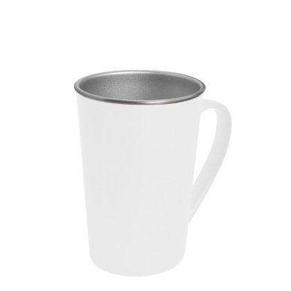 Tumbler 17oz (With Handle) WHITE PolyWrap Matt