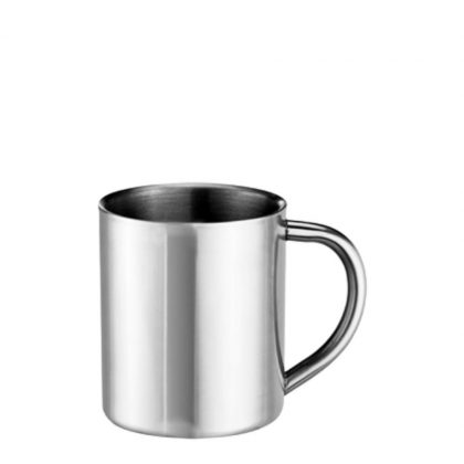 Stainless Steel Mug 10oz - SILVER