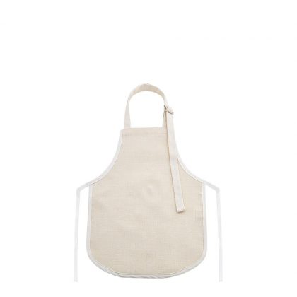 APRON - KIDS small (50x38) no pocket LINEN