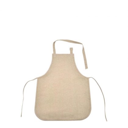 APRON - KIDS small (50x38) no pockets BURLAP