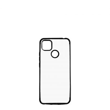 XiaoMi case (Redmi 9C) TPU BLACK with Alum. Insert