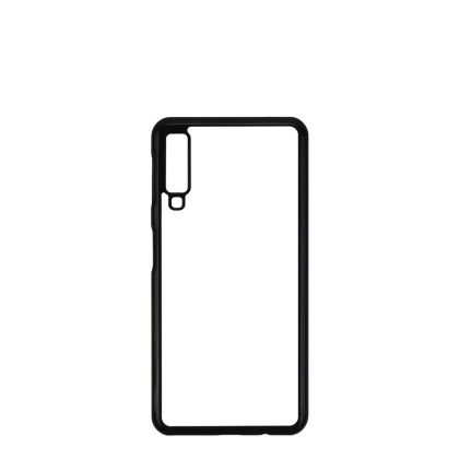 GALAXY case (A7 2018) TPU BLACK with Alum. Insert