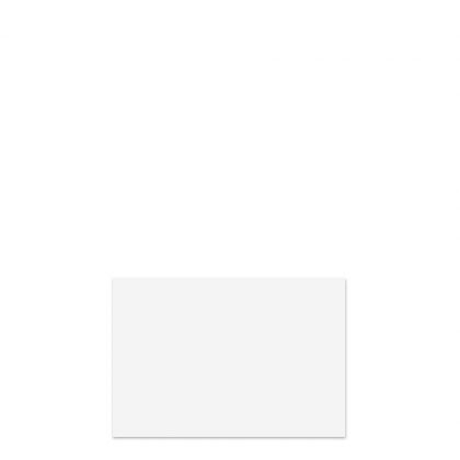 ALUMINUM SUBLI (0.45mm) 13x18cm WHITE/Gloss radius corners