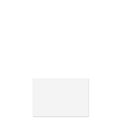 ALUMINUM SUBLI (0.45mm) 10x15cm WHITE/Gloss radius corners