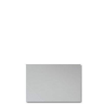 ALUMINUM SUBLI (0.45mm) 13x18cm SILVER/Matte radius corners