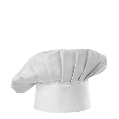 Chef Cap (ADULTS) White 58cm